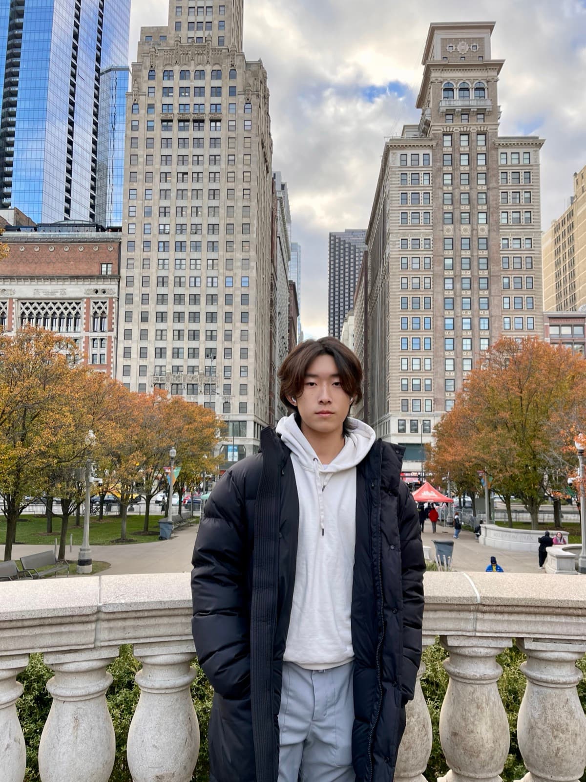 A snapshot with friends