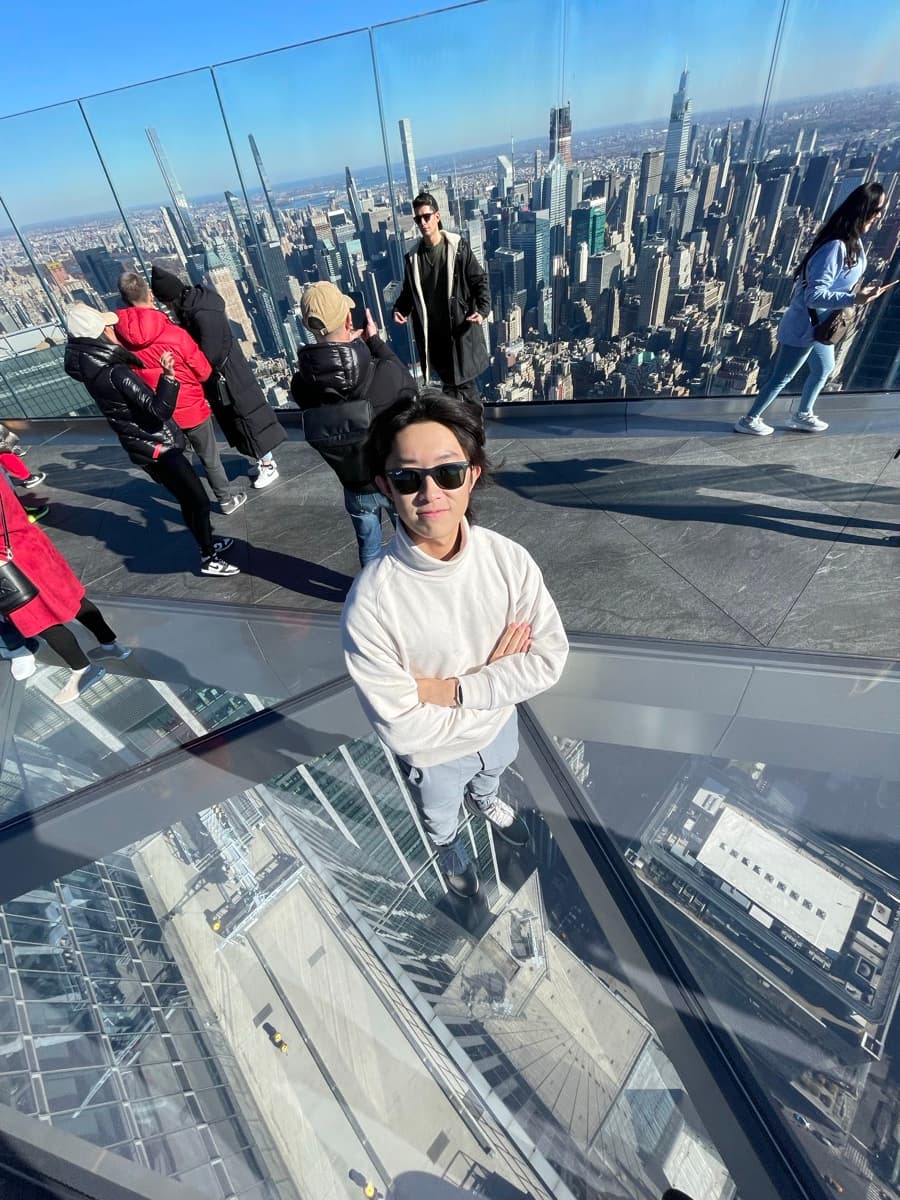 A snapshot with friends