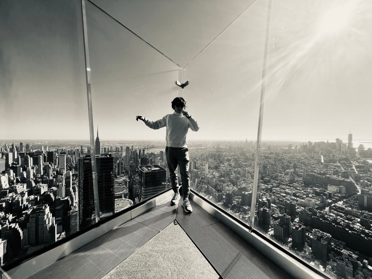 A snapshot with friends