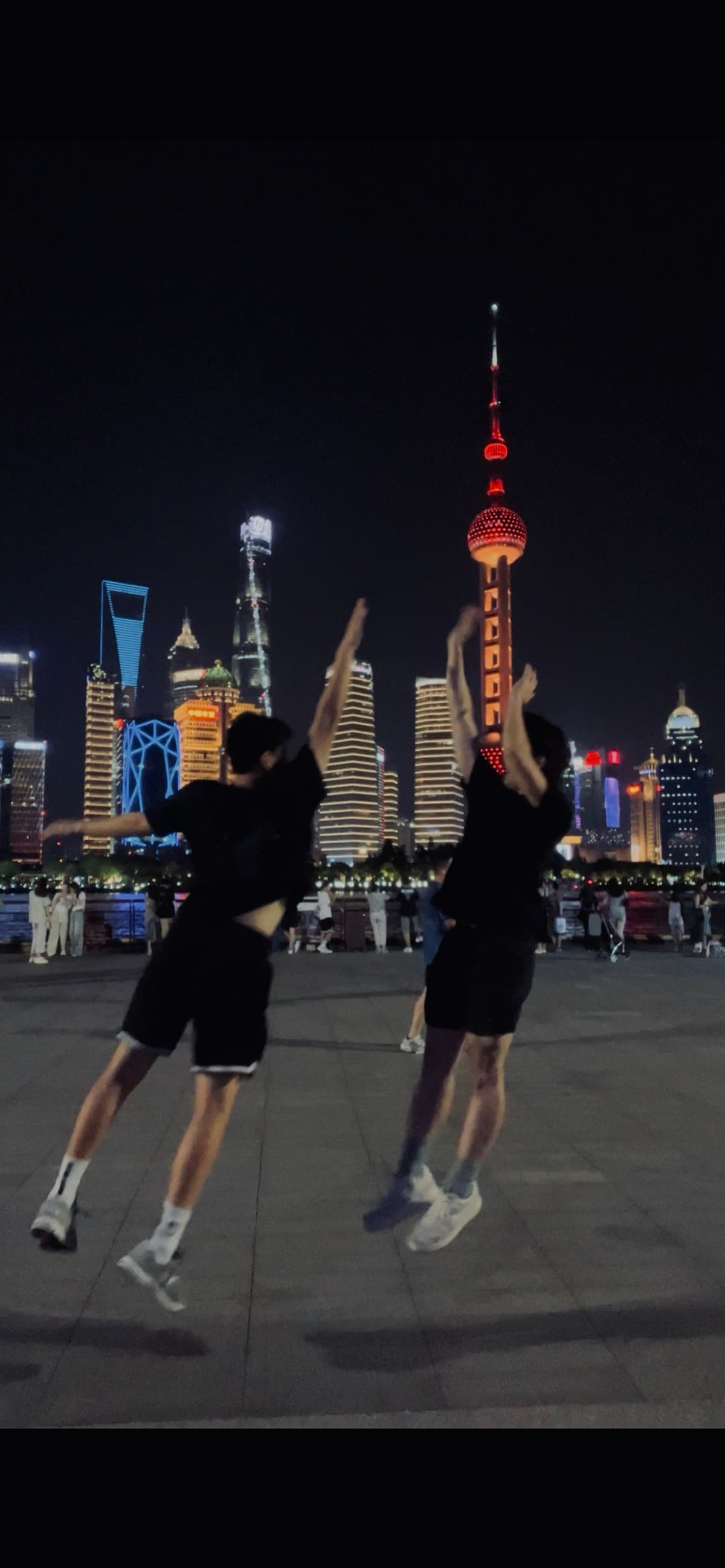 A snapshot with friends