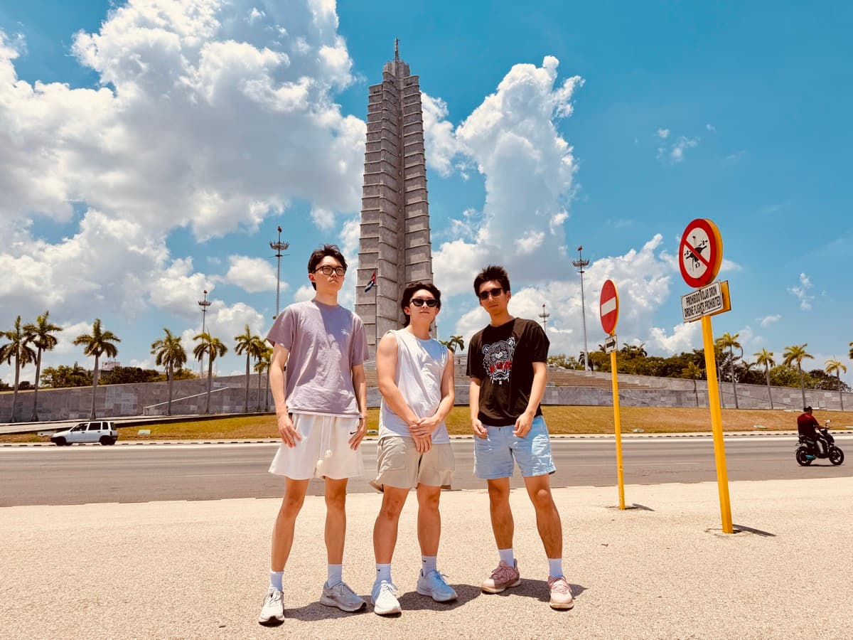 A snapshot with friends