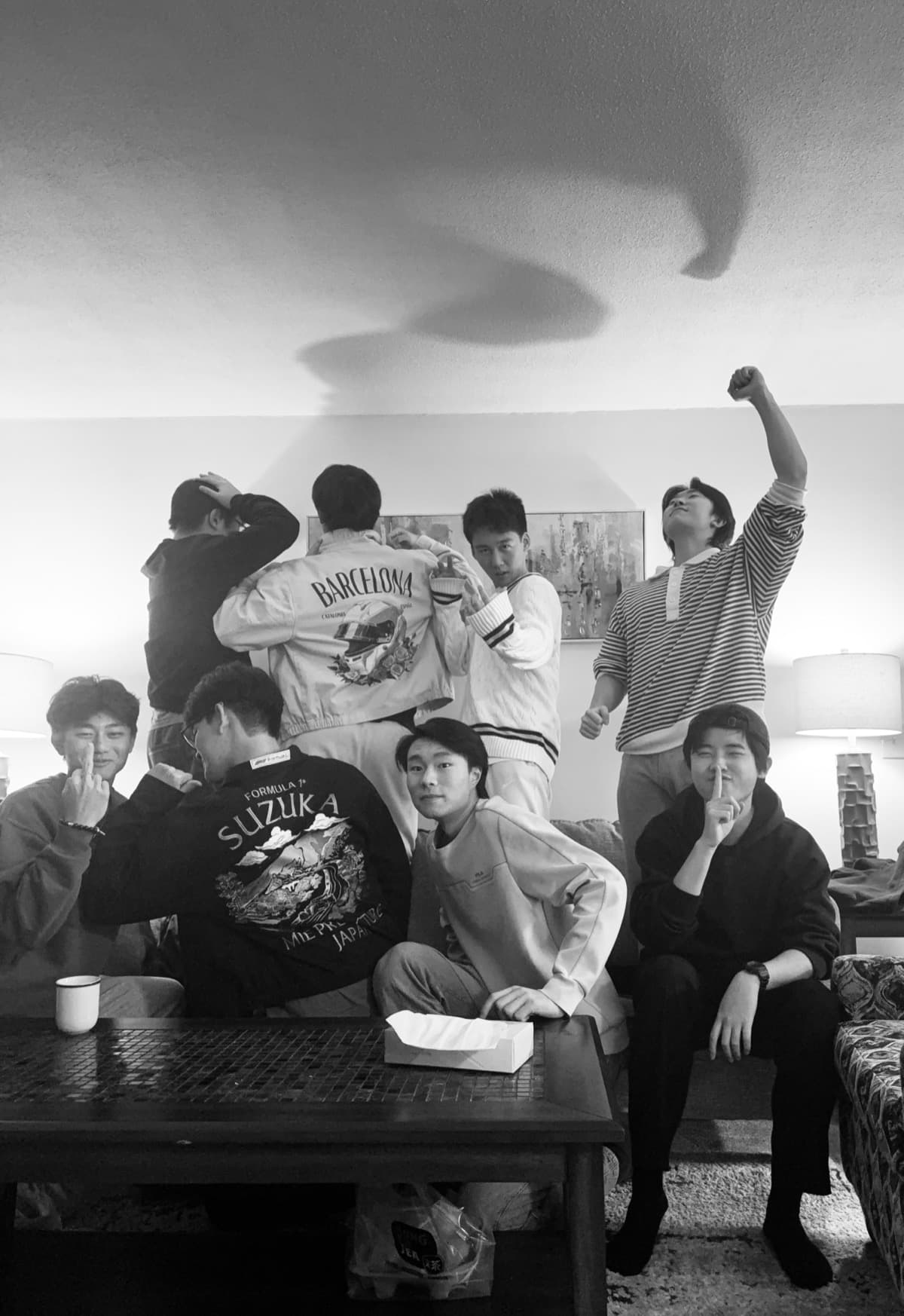 A snapshot with friends