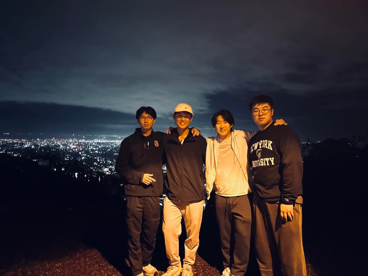 A snapshot with friends