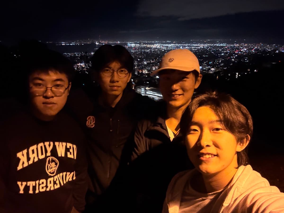 A snapshot with friends