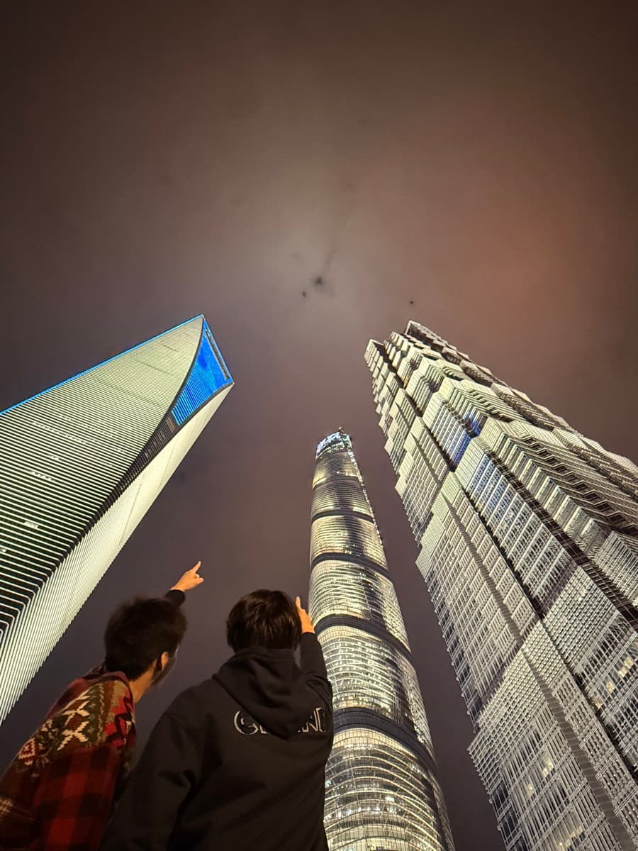 A snapshot with friends