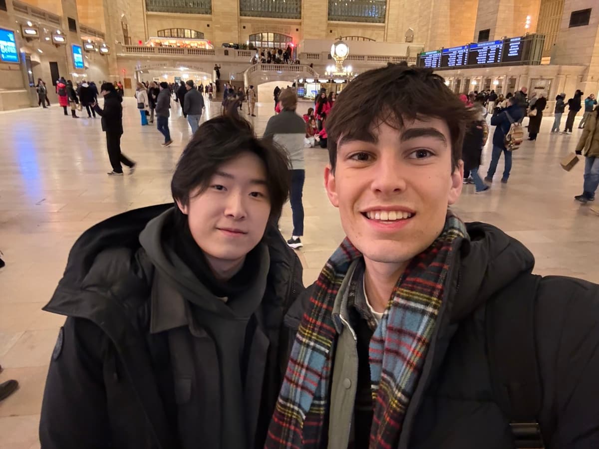 A snapshot with friends