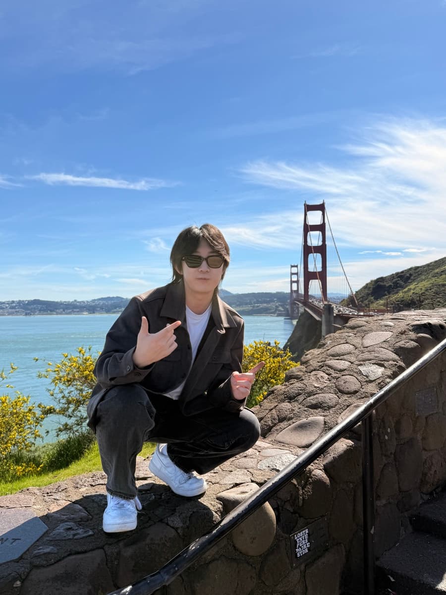 A snapshot with friends