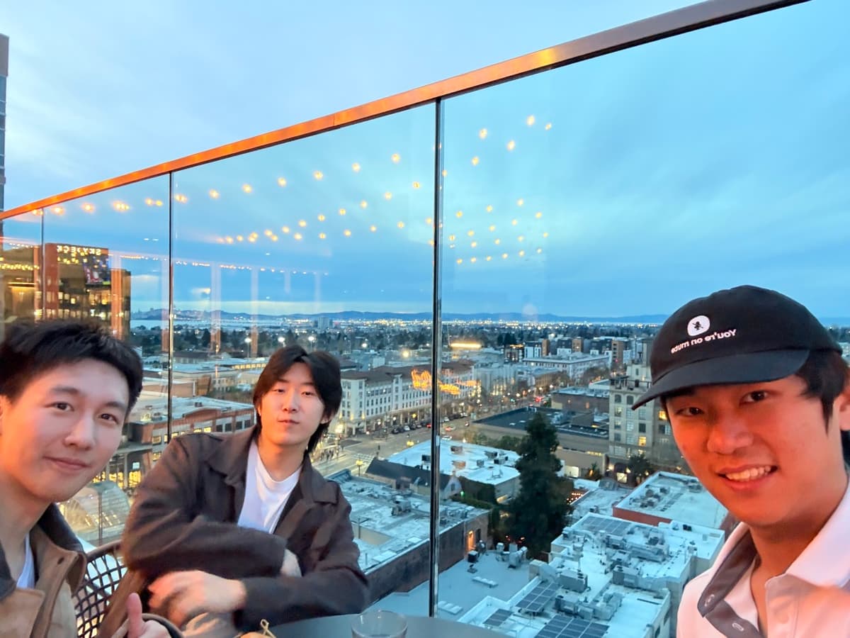 A snapshot with friends