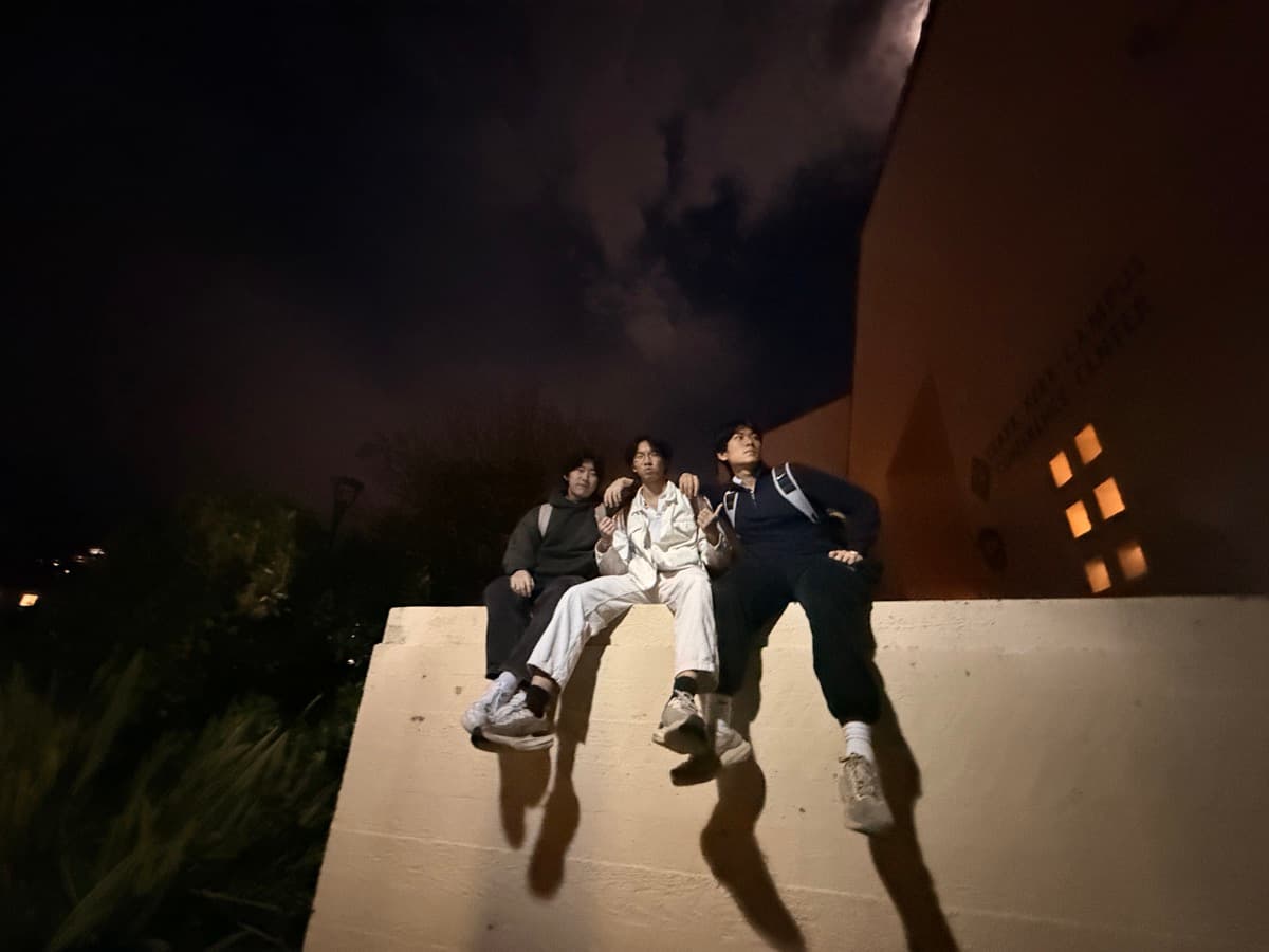 A snapshot with friends