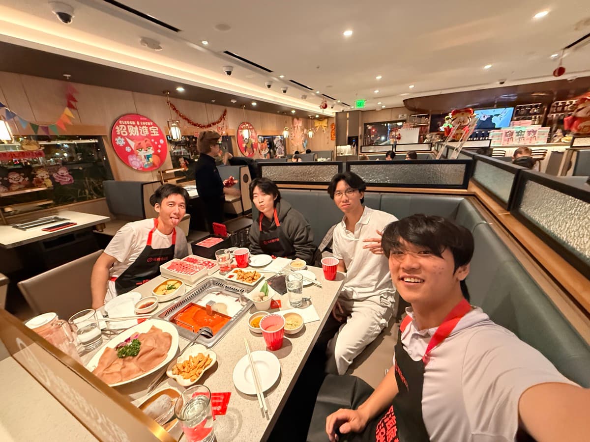 A snapshot with friends