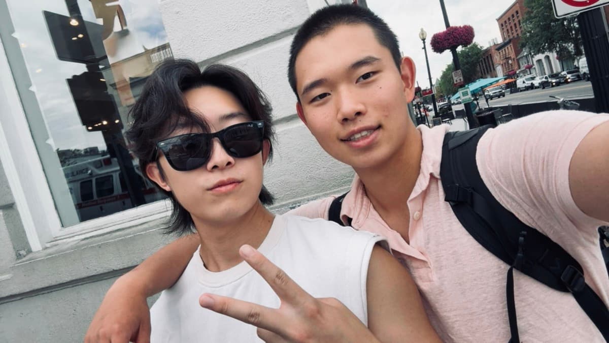 A snapshot with friends