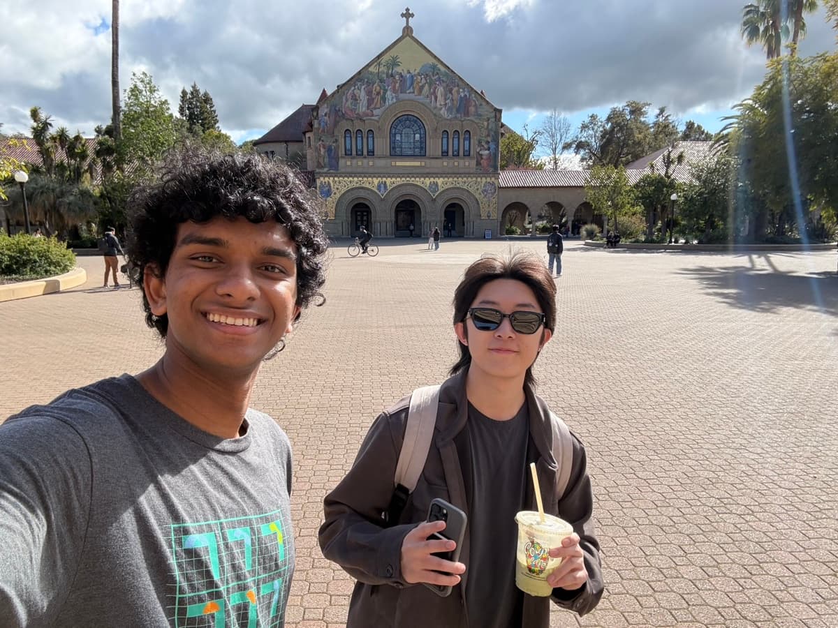 A snapshot with friends